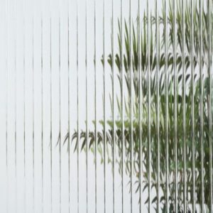 RIBBED GLASS